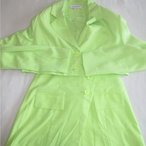 WEWOREWHAT blazer and skirt set